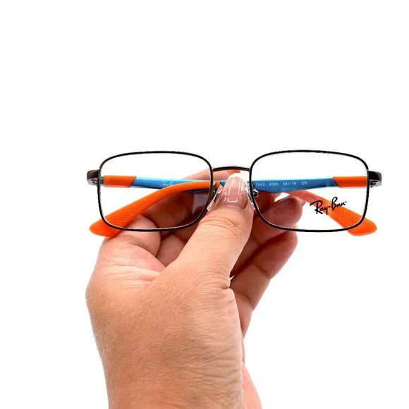 RAY-BAN JUNIOR RB1043 4020 GUNMETAL AUTHENTIC EYEGLASSES FRAME - Picture 8 of 8